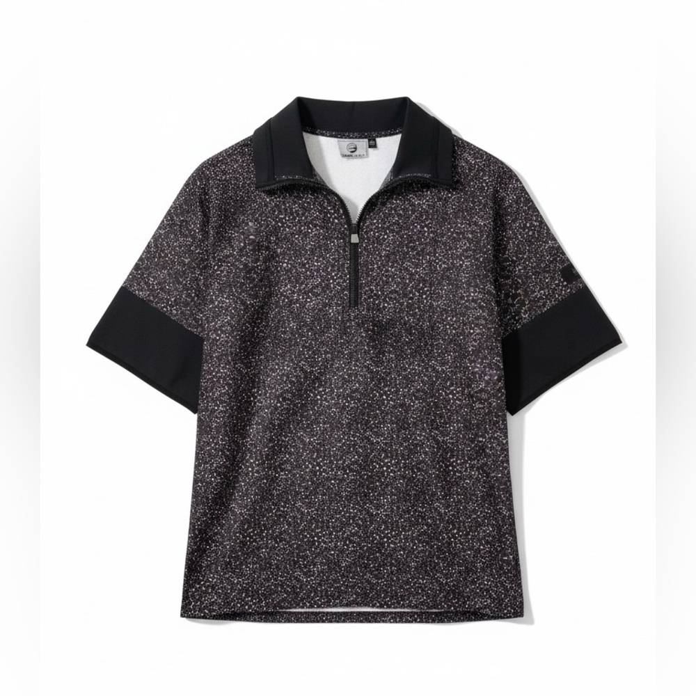 Foray Golf Shirt One Size Pullover Windbreaker Half Zip Mesh Lined Adjustable OS